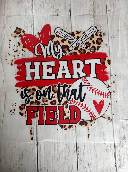 My Heart Is On The Field Tee