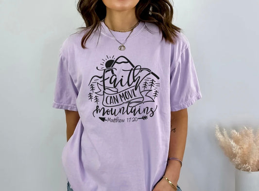 Faith Can Move Mountains Tee