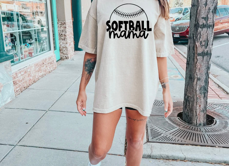 Softball mama Tee