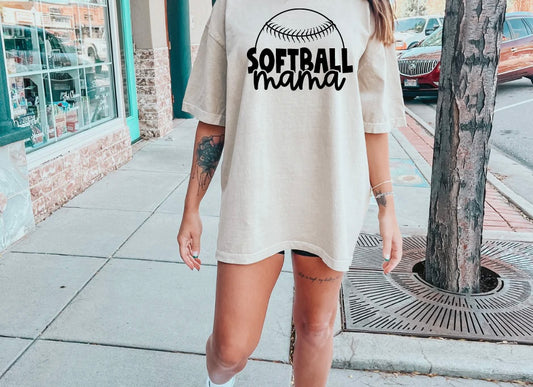 Softball mama Tee