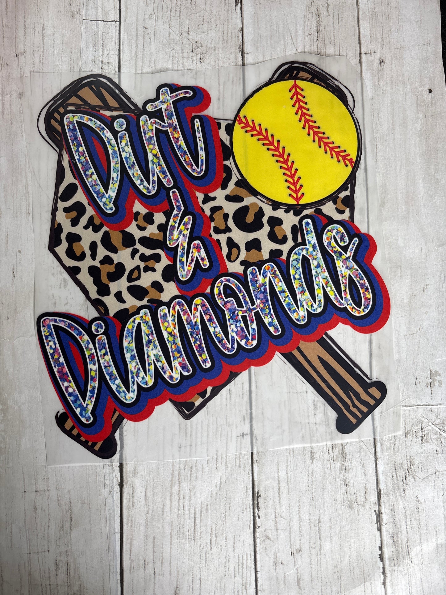 Dirt & Diamond Softball Tee