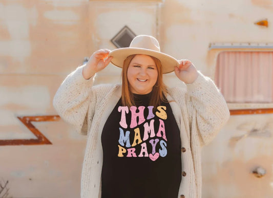 This Mama Prays Tee