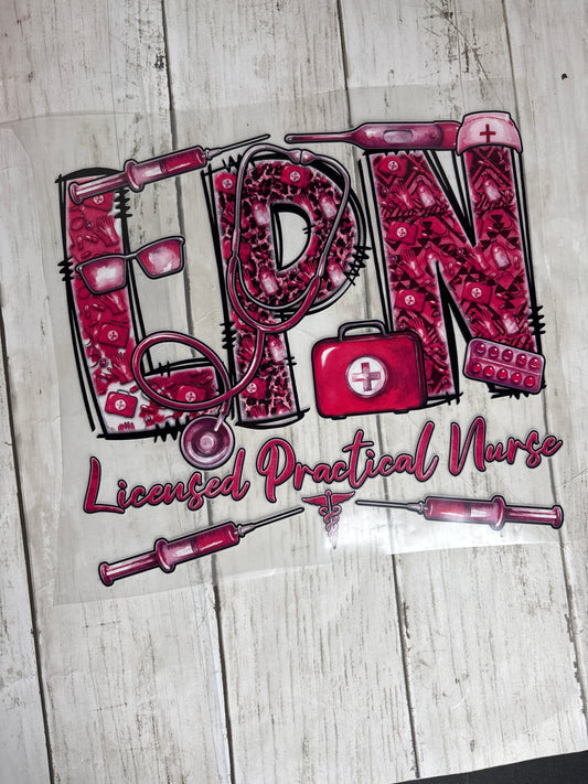 Pink LPN Tee