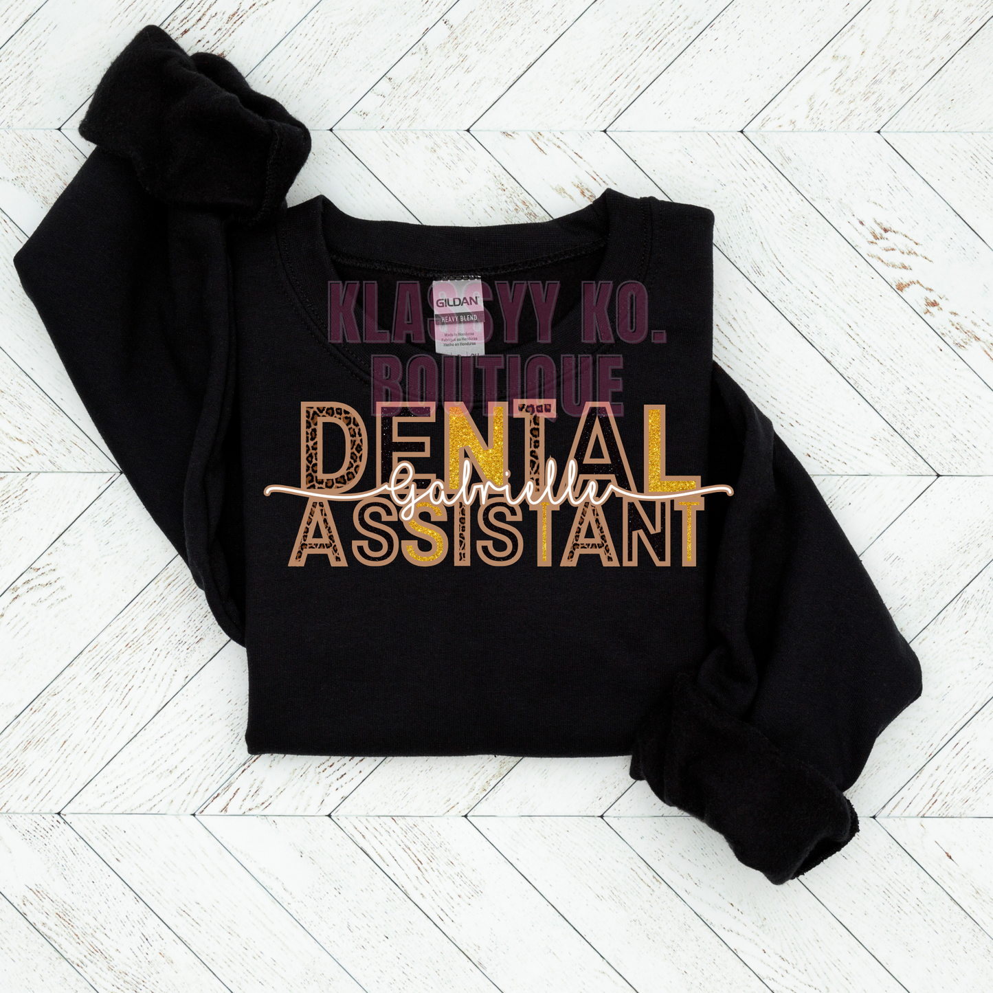 Personalized Dental Assistant Shirt W| Name