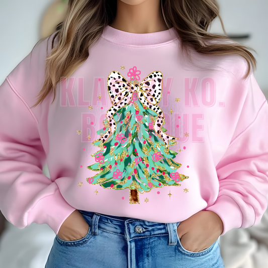 Coquette Christmas Tree Tee