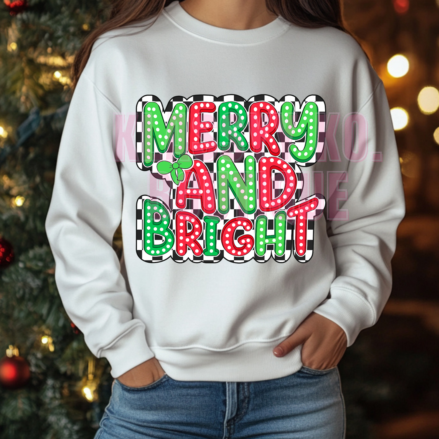 Merry & Bright Tee