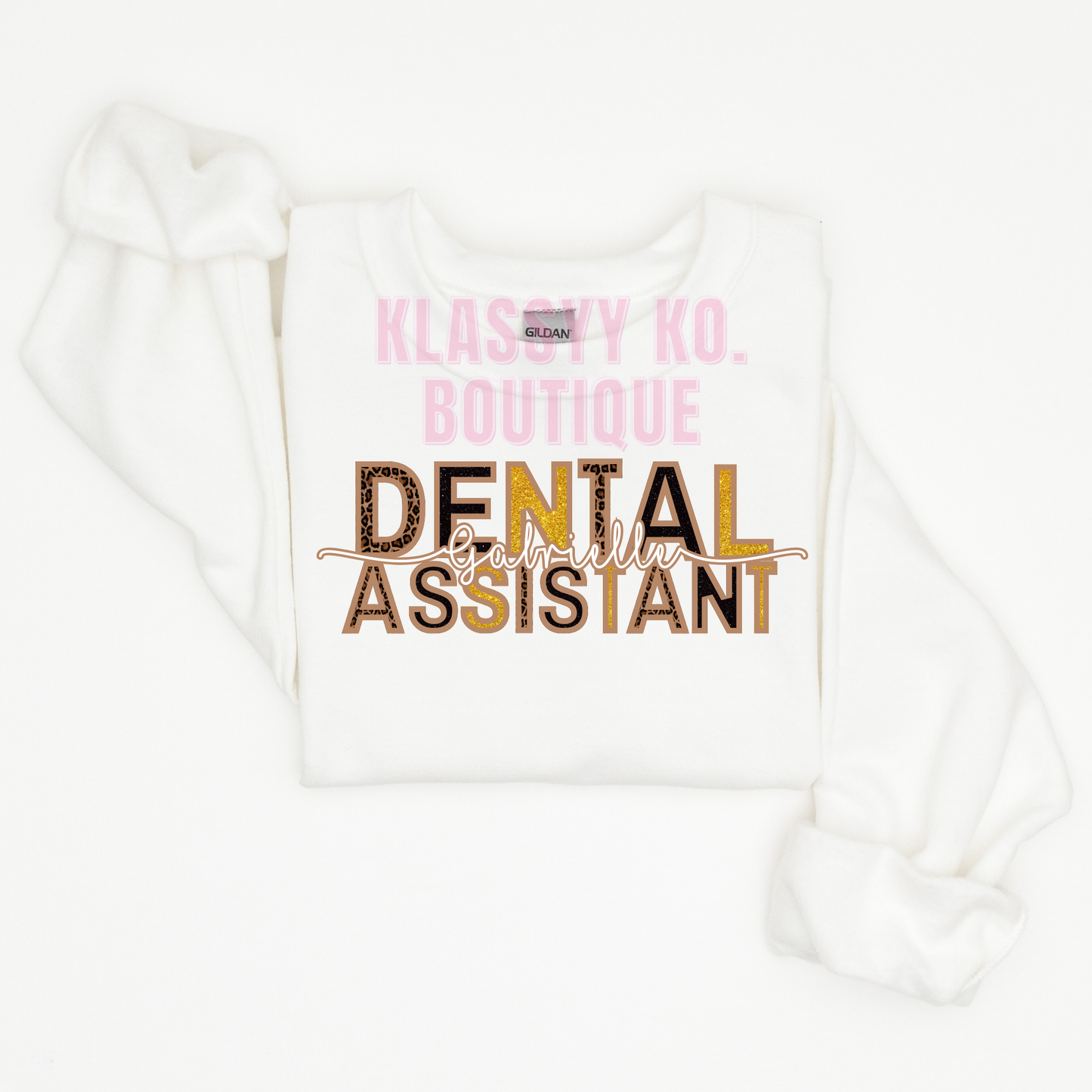 Personalized Dental Assistant Shirt W| Name